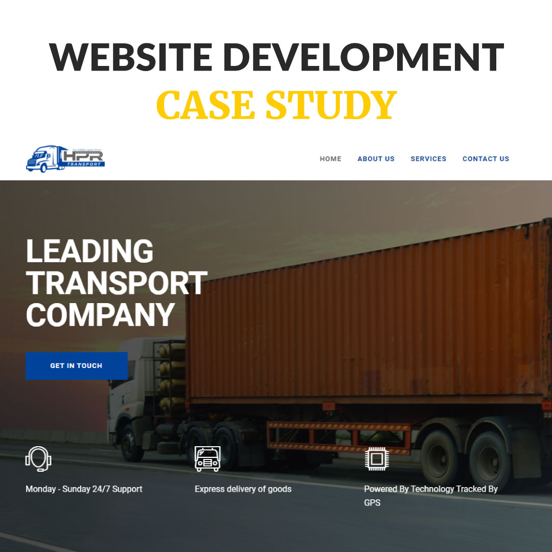 HPR Transport web development case study